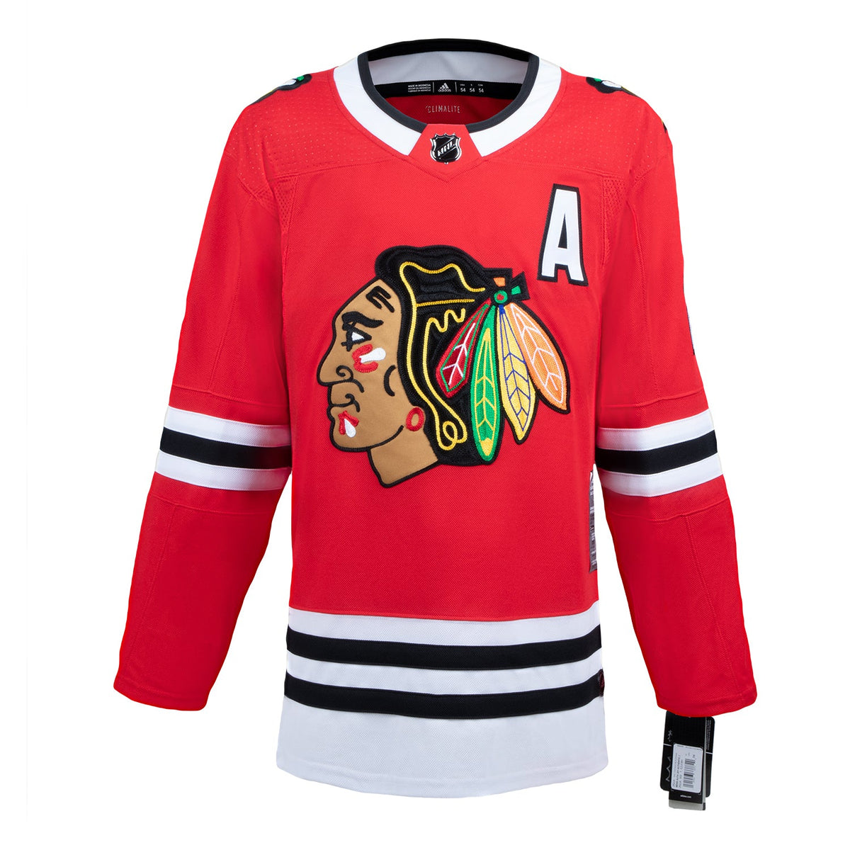 Duncan Keith Autographed Chicago Blackhawks Red adidas Jersey product image 2, provided for visual reference and product