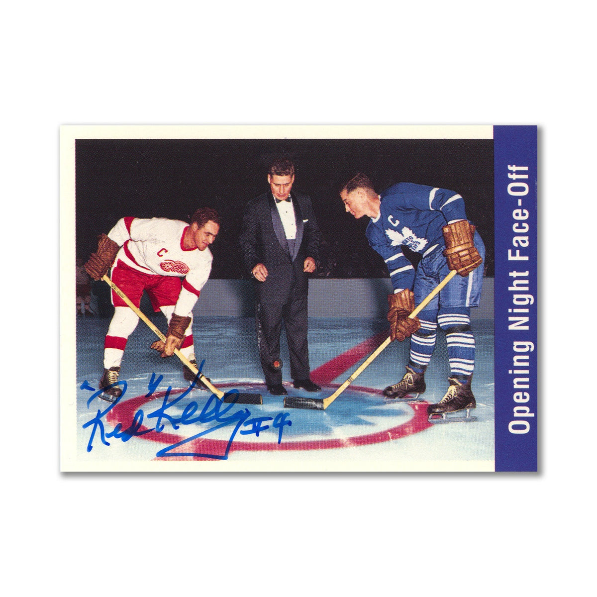 Autographed 1994 Parkhurst Missing Link #154 Red Kelly Action Card product image 1, provided for visual reference and