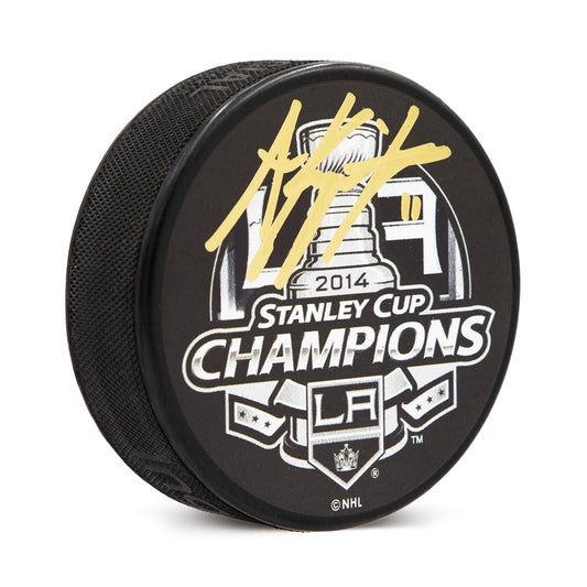 Anze Kopitar Signed Los Angeles Kings 2014 Stanley Cup Puck product image 1, provided for visual reference and product
