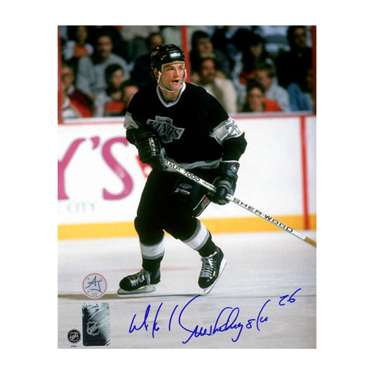 Mike Krushelnyski Autographed Los Angeles Kings Hockey 8x10 Photo product image 1, provided for visual reference and product