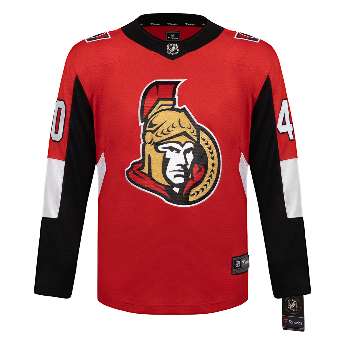 Patrick Lalime Autographed Ottawa Senators Fanatics Breakaway Jersey product image 2, provided for visual reference and