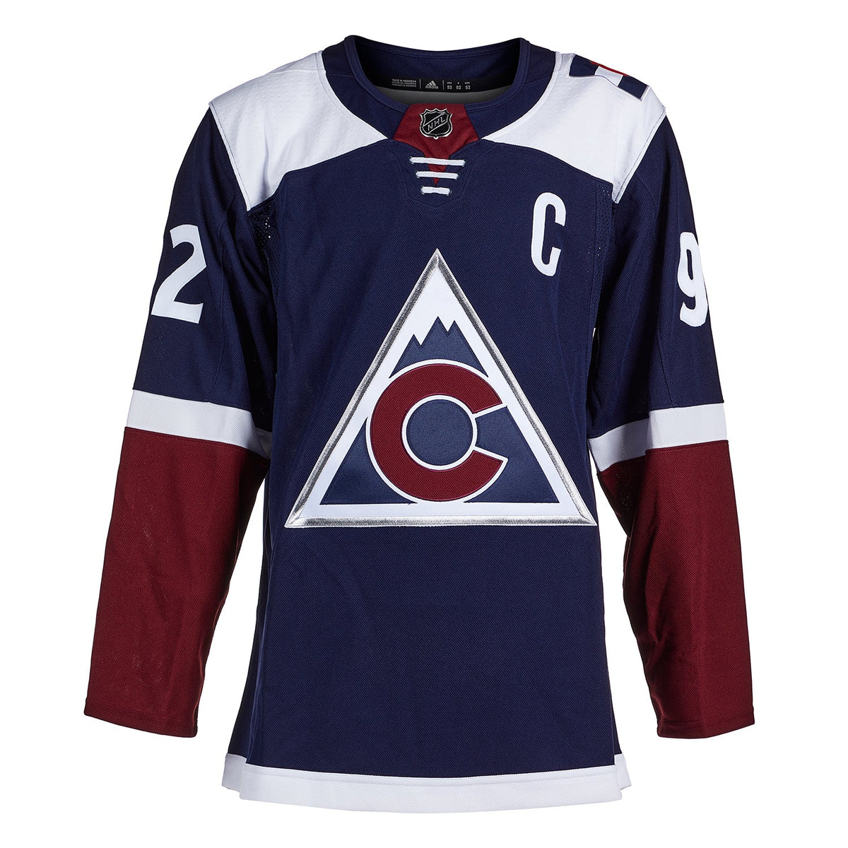 Gabriel Landeskog Signed Colorado Avalanche Alternate adidas Jersey product image 2, provided for visual reference and
