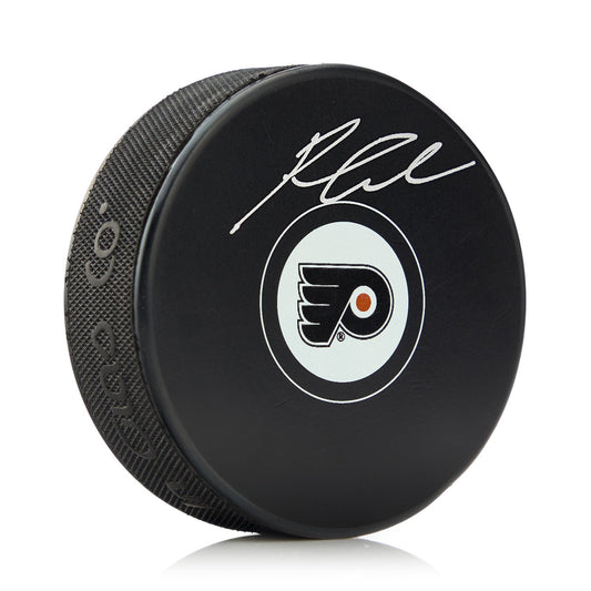 Reggie Leach Autographed Philadelphia Flyers Hockey Puck product image 1, provided for visual reference and product detail