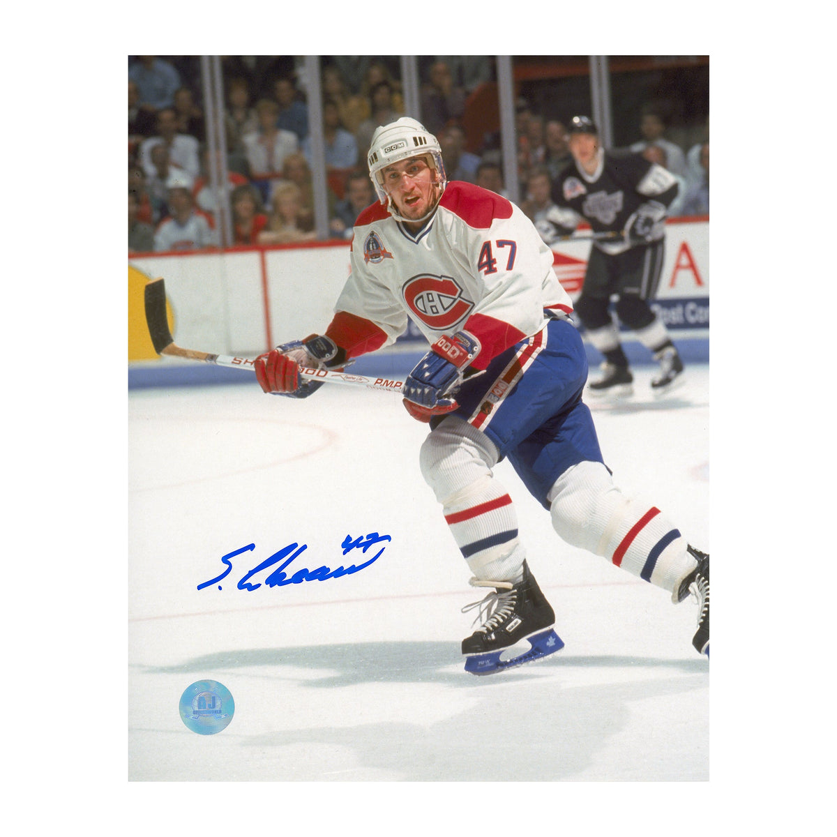 Stephan Lebeau Autographed Montreal Canadiens Playoff Finals 8x10 Photo product image 1, provided for visual reference and