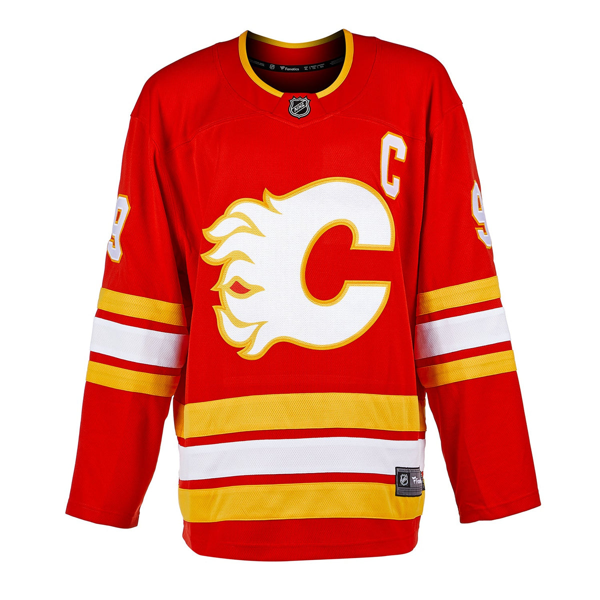 Lanny McDonald Autographed Calgary Flames Fanatics Breakaway Jersey product image 2, provided for visual reference and