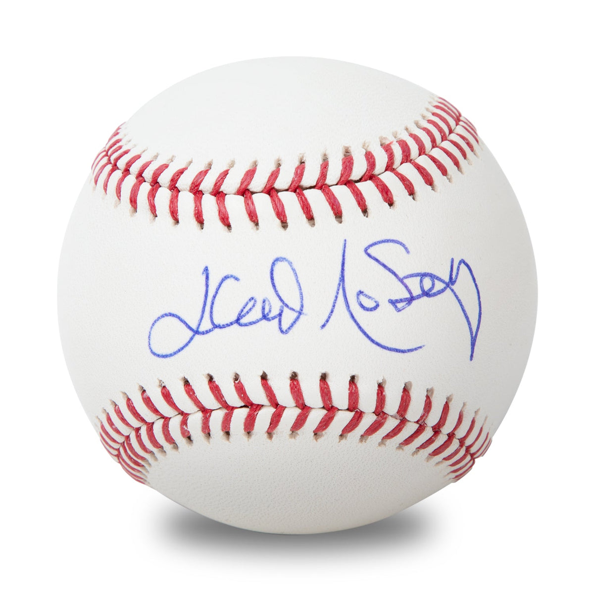 Lloyd Moseby Autographed Rawlings MLB Official Major League Baseball product image 1, provided for visual reference and