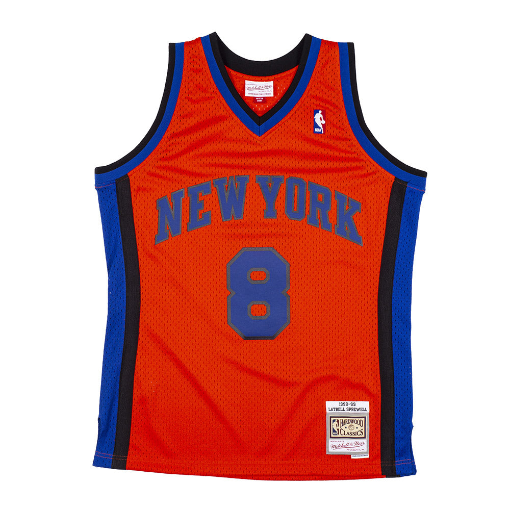 Mitchell & Ness Latrell Sprewell 1998 Throwback Jersey product image 2, provided for visual reference and product detail