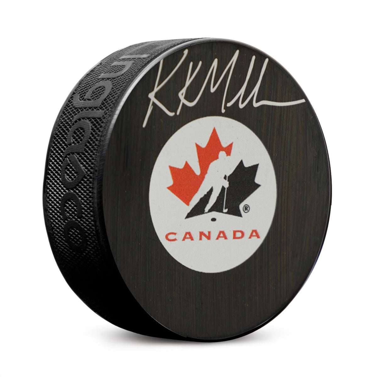 Kirk Muller Autographed Team Canada Hockey Puck product image 1, provided for visual reference and product detail review