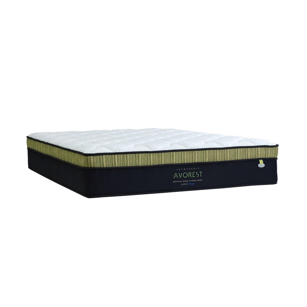 Avorest 12.5" Pocketed Spring Mattress + Ezra Storage Bed (Package)