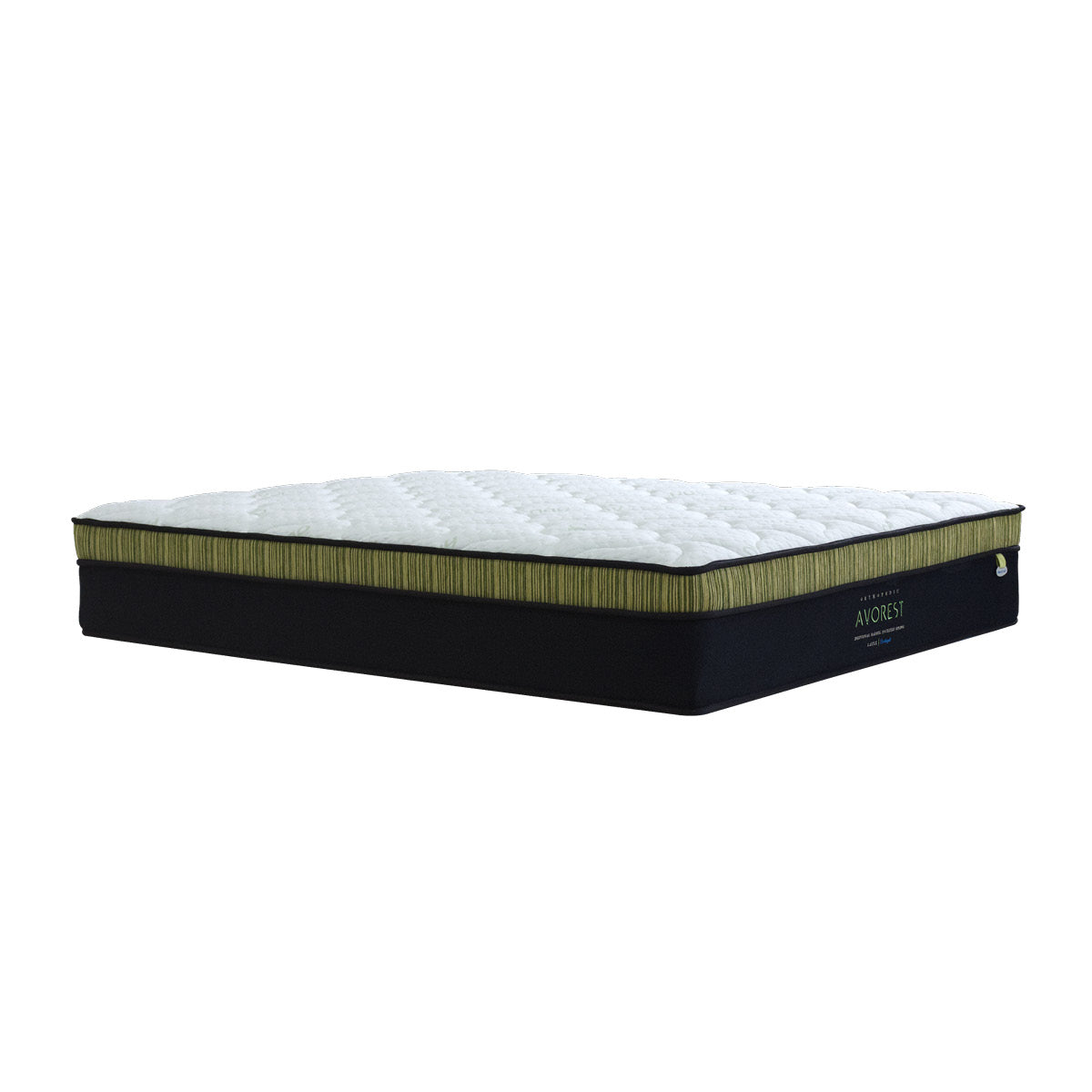 Avorest 12.5" Pocketed Spring Mattress + Ezra Storage Bed (Package)