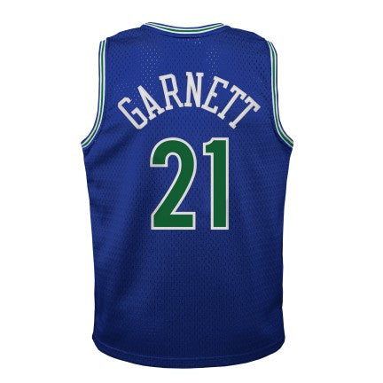 Minnesota Timberwolves Kevin Garnett Mitchell & Ness Blue 1995-96 Hardwood Classics Swingman Jersey product image 3,
