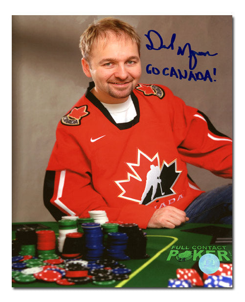Daniel Negreanu Autographed Poker 8x10 Photo product image 1, provided for visual reference and product detail review