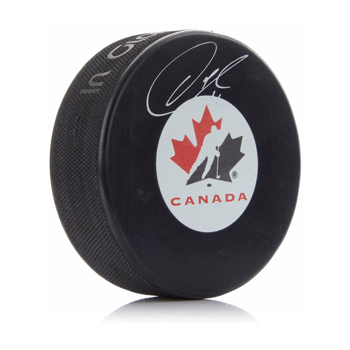 Owen Nolan Autographed Team Canada Hockey Puck product image 1, provided for visual reference and product detail review