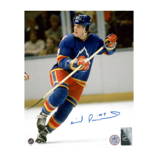Wilf Paiement Autographed Colorado Rockies Hockey 8x10 Photo product image 1, provided for visual reference and product