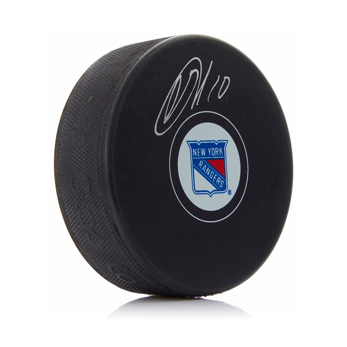 Artemi Panarin Autographed New York Rangers Hockey Puck product image 1, provided for visual reference and product detail