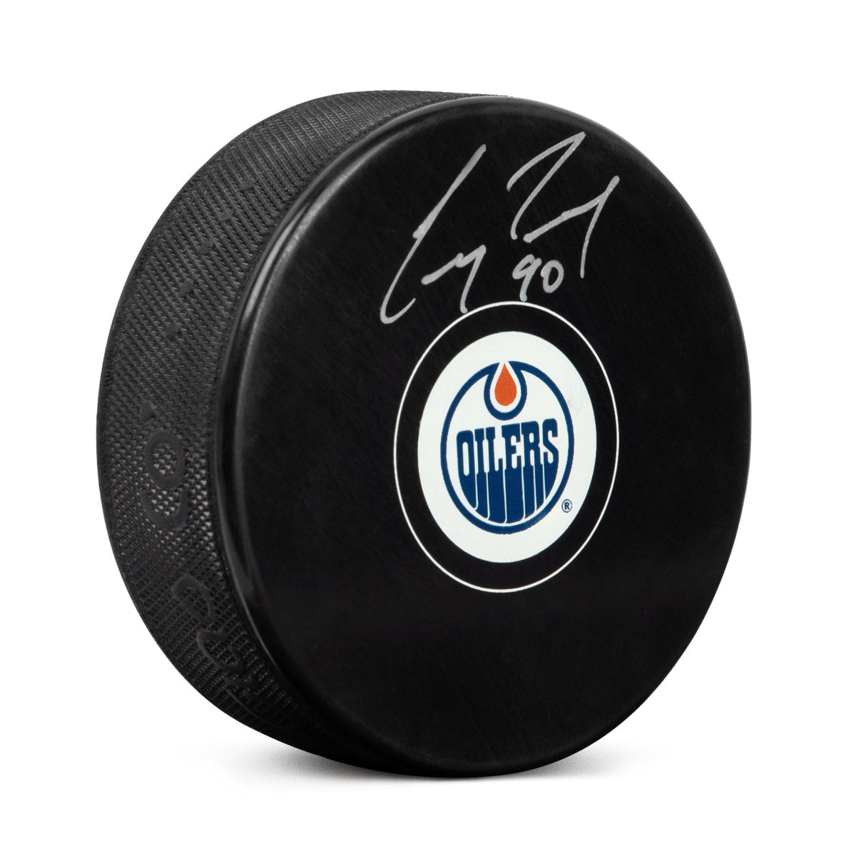 Corey Perry Autographed Edmonton Oilers Hockey Puck product image 1, provided for visual reference and product detail review
