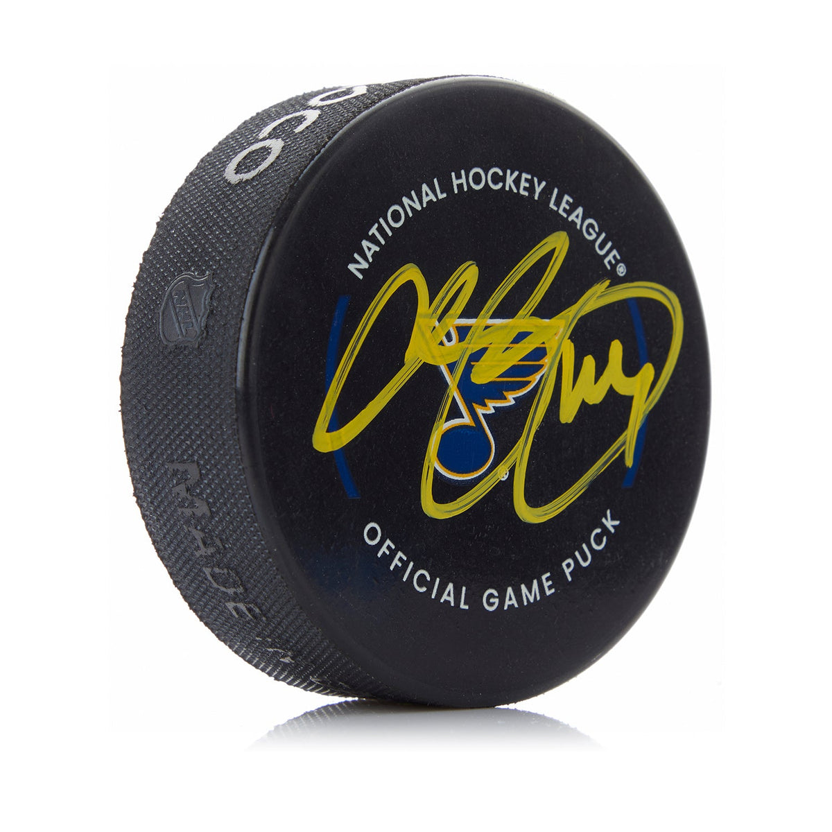 Chris Pronger Signed St Louis Blues Official Game Puck product image 1, provided for visual reference and product detail