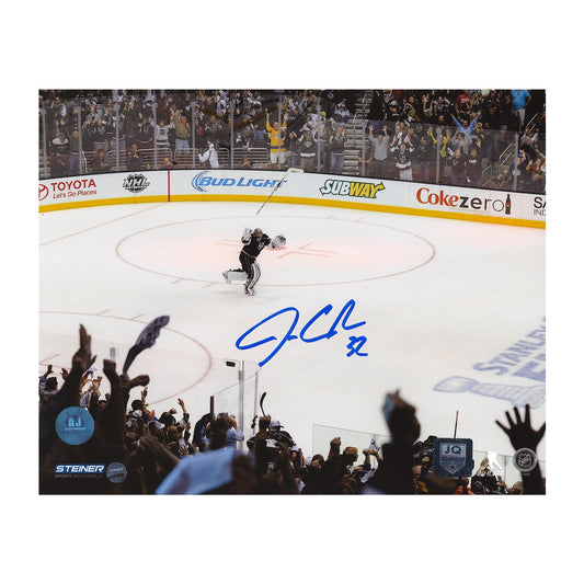 Jonathan Quick Signed Los Angeles Kings 2014 Stanley Cup 8x10 Photo product image 1, provided for visual reference and