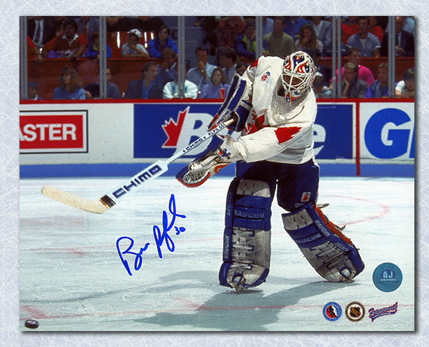 Bill Ranford Autographed Team Canada Canada Cup Tournament 8x10 Photo product image 1, provided for visual reference and