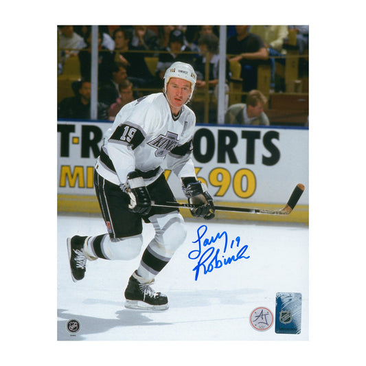 Larry Robinson Autographed Los Angeles Kings Hockey 8x10 Photo product image 1, provided for visual reference and product
