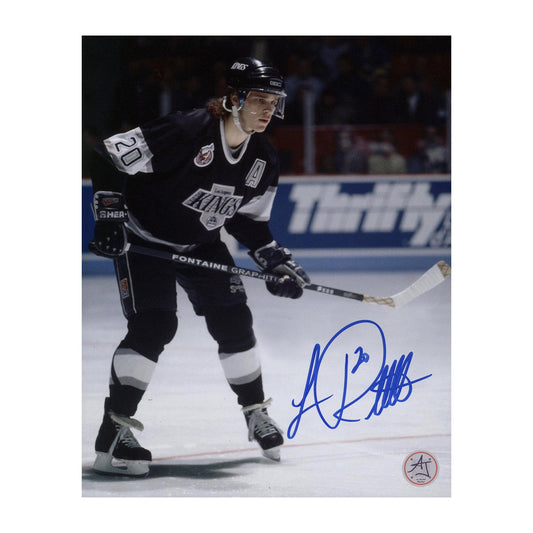 Luc Robitaille Autographed Los Angeles Kings Hockey 8x10 Photo product image 1, provided for visual reference and product