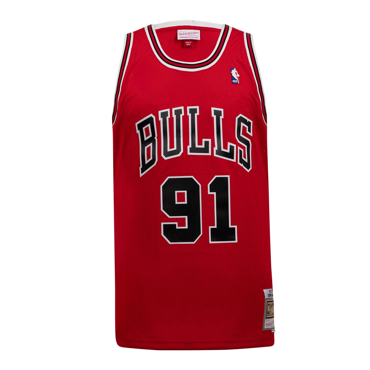 Dennis Rodman Autographed Chicago Bulls Mitchell & Ness Jersey product image 2, provided for visual reference and product