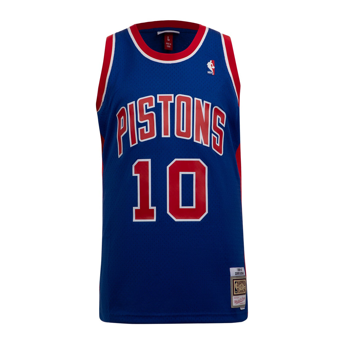 Dennis Rodman Autographed Detroit Pistons Mitchell & Ness Jersey product image 2, provided for visual reference and product