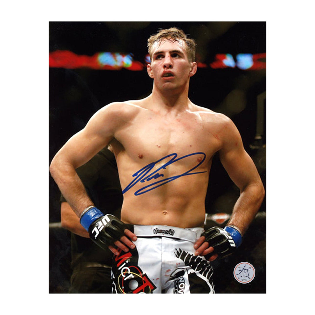 Rory MacDonald Autographed UFC 8x10 Photo product image 1, provided for visual reference and product detail review