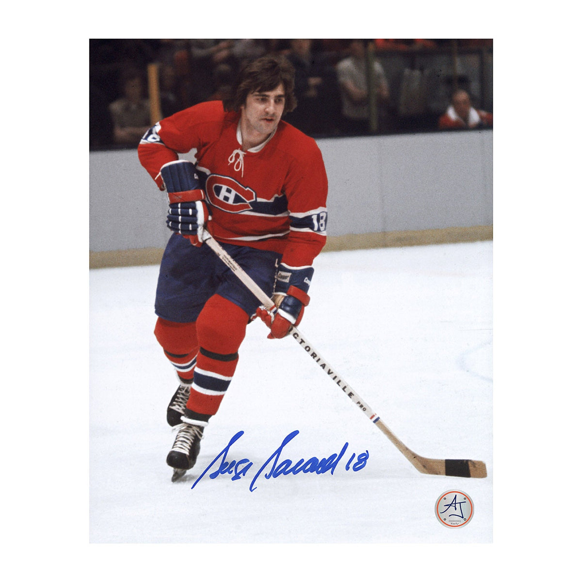 Serge Savard Signed Montreal Canadiens Hockey 8x10 Photo product image 1, provided for visual reference and product detail