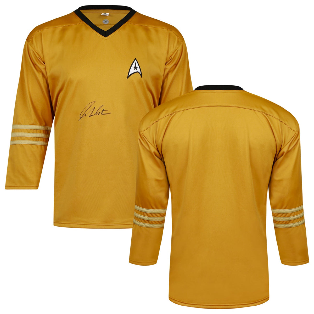 William Shatner Autographed Captain Kirk Star Trek Replica Uniform product image 3, provided for visual reference and