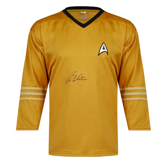 William Shatner Autographed Captain Kirk Star Trek Replica Uniform product image 1, provided for visual reference and