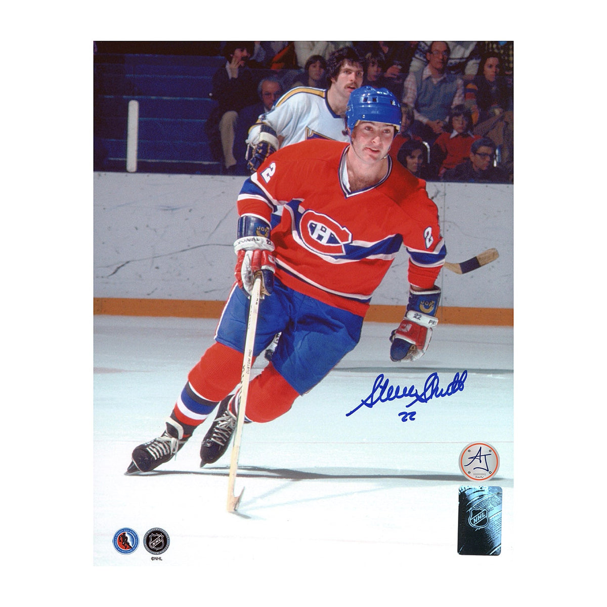 Steve Shutt Autographed Montreal Canadiens Hockey 8x10 Photo product image 1, provided for visual reference and product