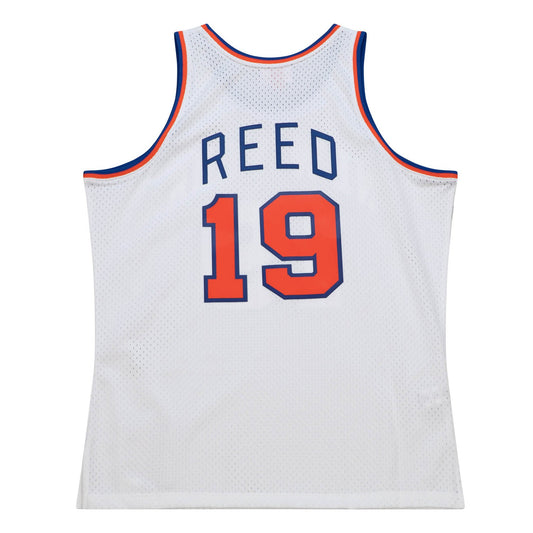 Willis Reed Mitchell & Ness 1969 White Swingman Jersey product image 1, provided for visual reference and product detail