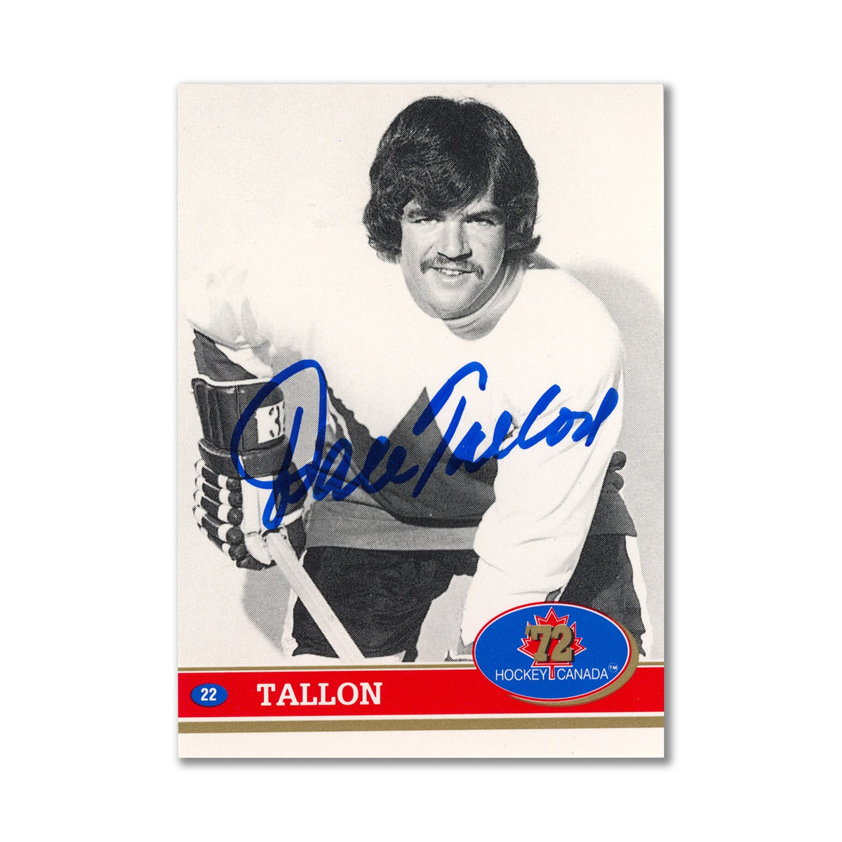 Autographed 1991 Future Trends #22 Dale Tallon Hockey Card product image 1, provided for visual reference and product detail