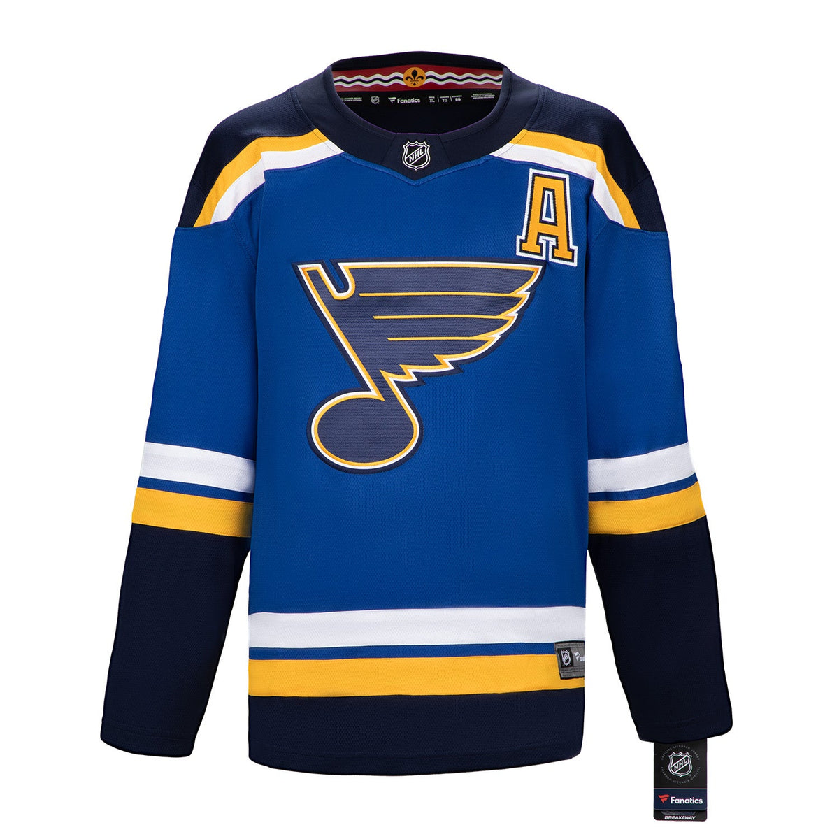Keith Tkachuk Autographed St Louis Blues Blue Fanatics Breakaway Jersey product image 2, provided for visual reference and