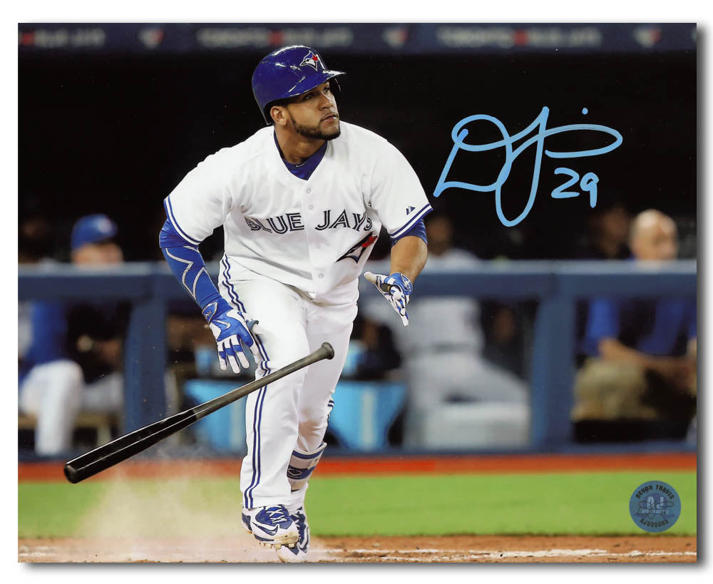 Devon Travis Autographed Toronto Blue Jays Baseball Hit 8x10 Photo product image 1, provided for visual reference and