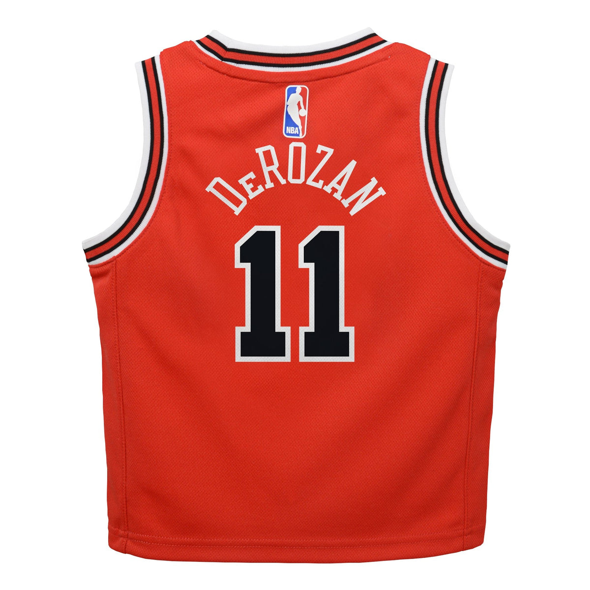 Preschool Chicago Bulls Demar Derozan Red Nike Swingman Icon Jersey product image 3, provided for visual reference and