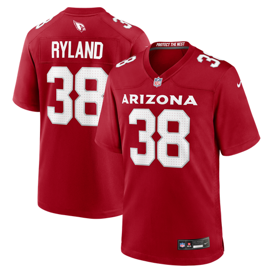 Arizona Cardinals Chad Ryland Nike Cardinal Game Jersey product image 1