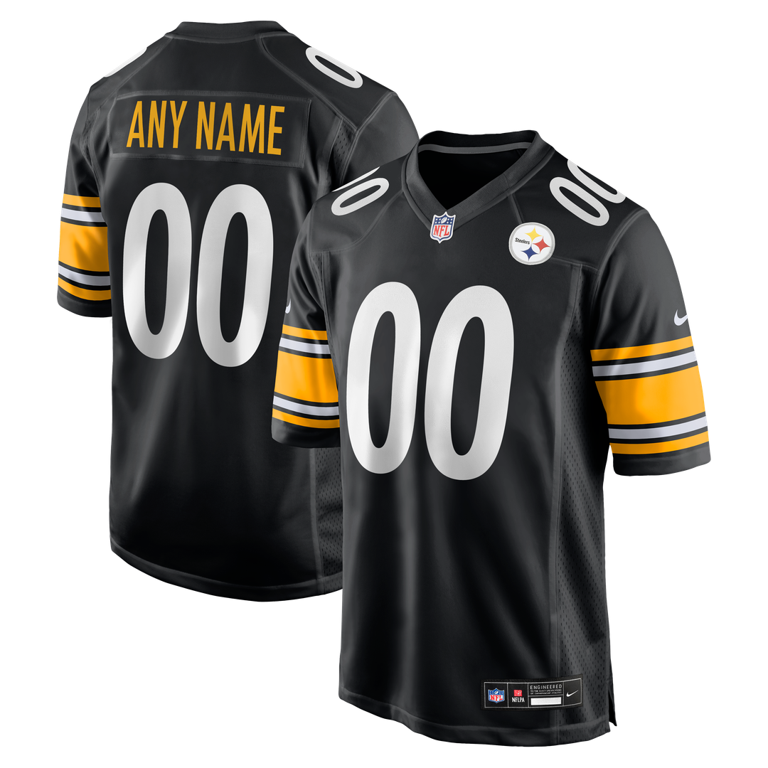 Pittsburgh Steelers Nike Black Custom Jersey product image 1