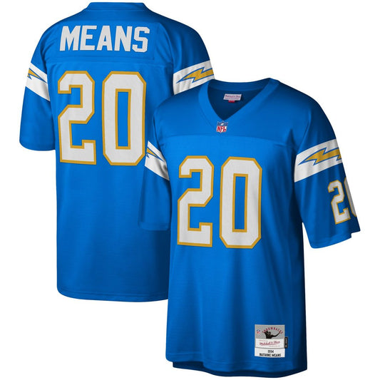 Los Angeles Chargers Natrone Means Mitchell & Ness Powder product image 1