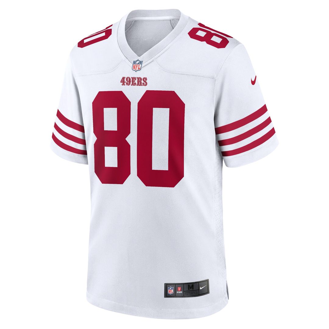 San Francisco 49ers Jerry Rice Nike White Retired Game product image 2