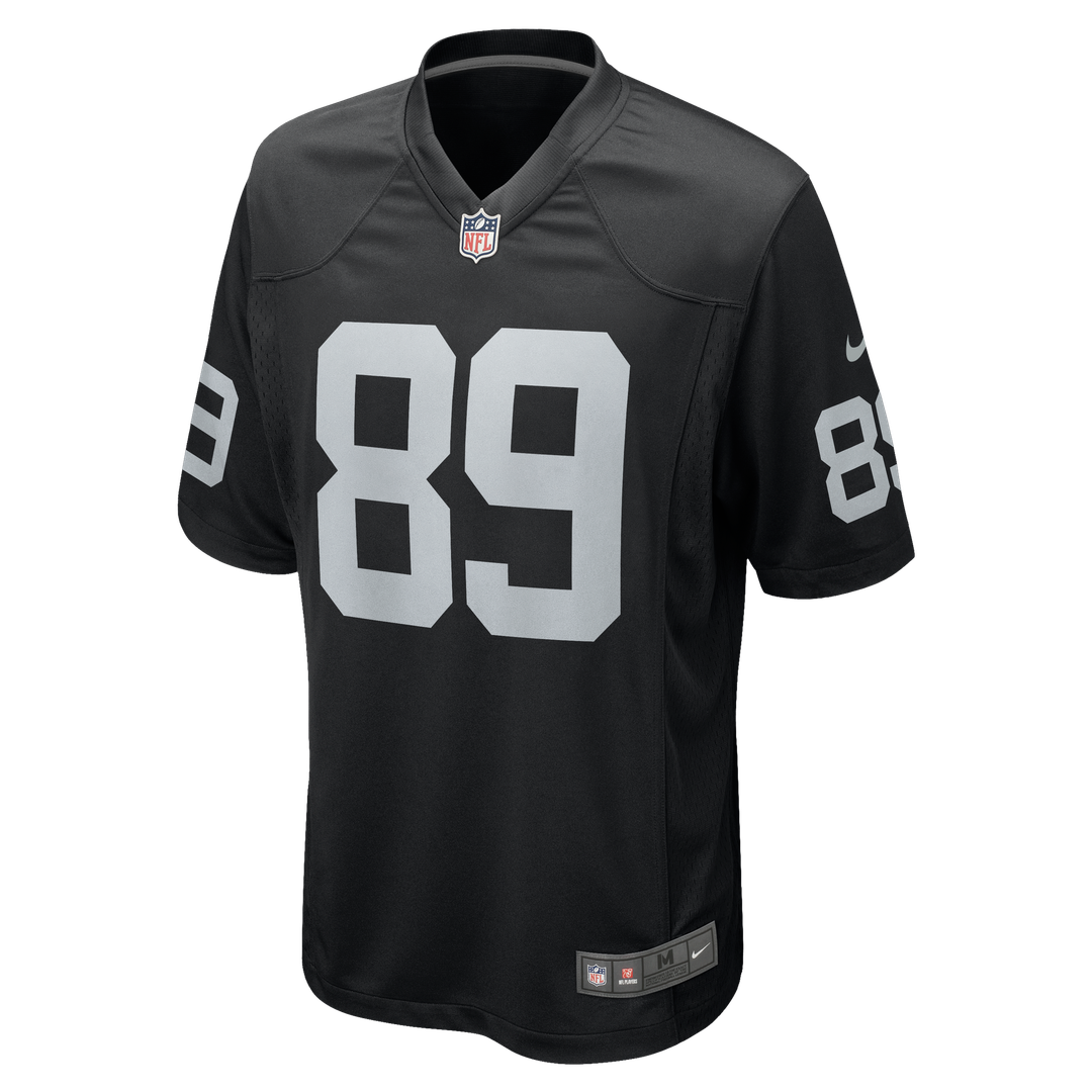 Las Vegas Raiders Brock Bowers Nike Black Game Jersey product image 20