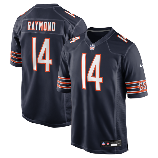 Chicago Bears Kalif Raymond Nike Navy Game Jersey product image 1