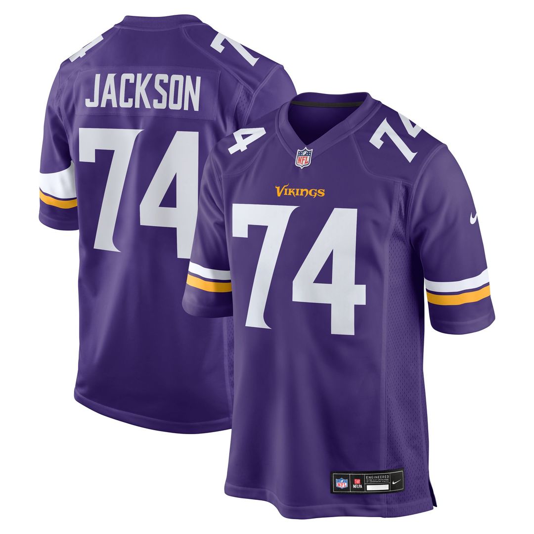 Minnesota Vikings Donovan Jackson Nike Purple Game Jersey product image 1