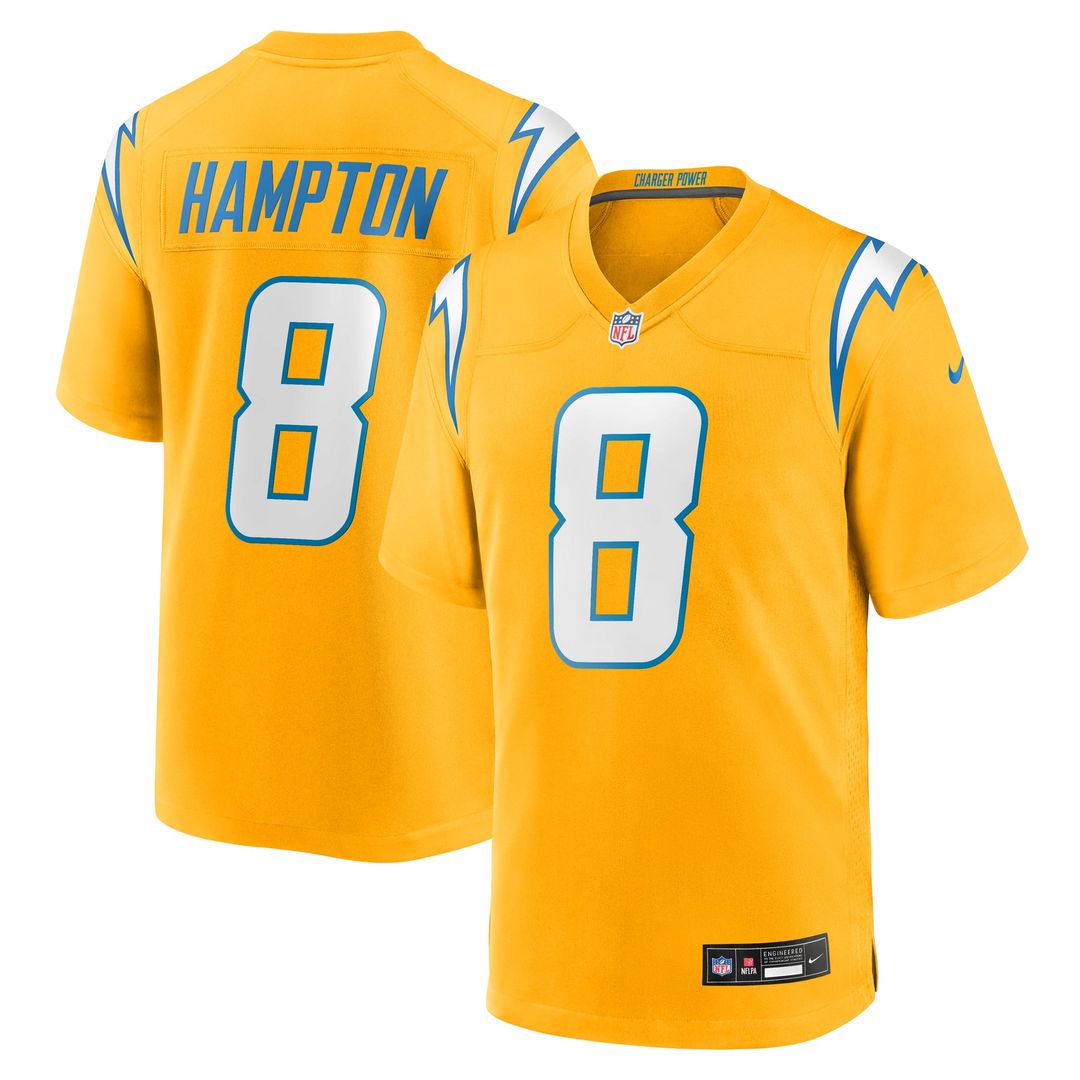 Los Angeles Chargers Omarion Hampton Nike Navy Alternate product image 12