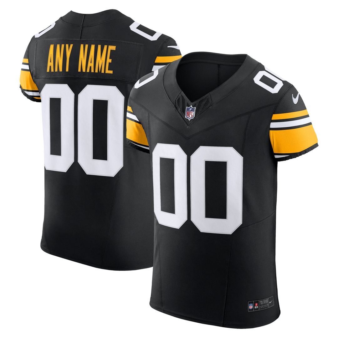 Pittsburgh Steelers Nike Black Vapor FUSE Elite Custom product image 1