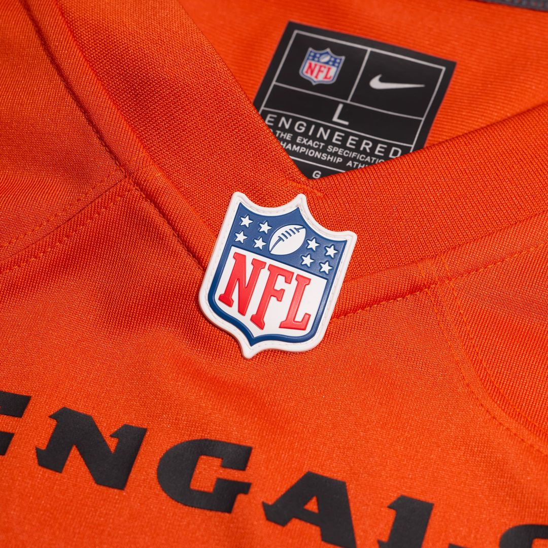 Cincinnati Bengals Joe Flacco Nike Orange Alternate Game product image 10
