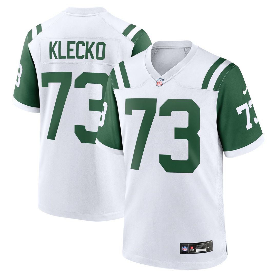 New York Jets Joe Klecko Nike White Retired Player product image 1