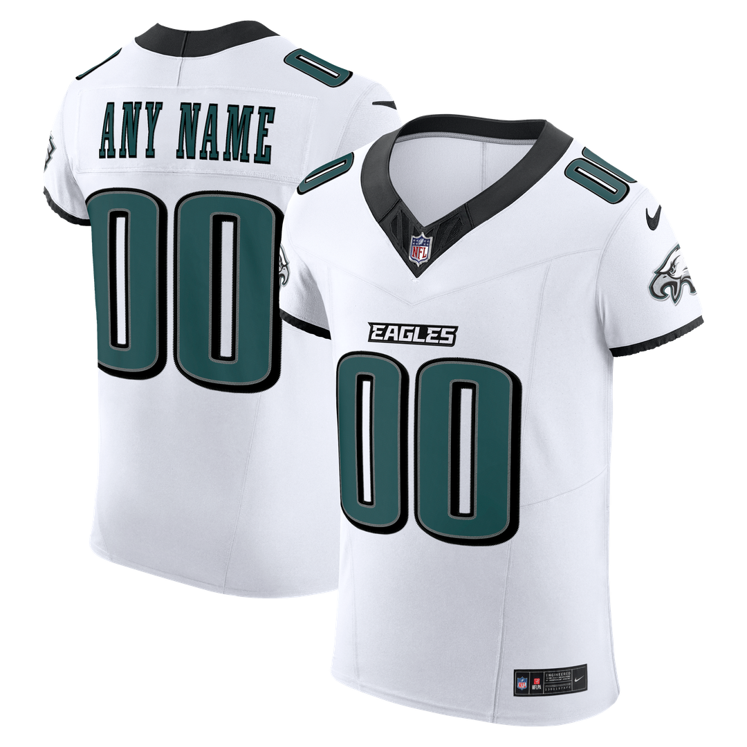 Philadelphia Eagles Nike White Vapor FUSE Elite Custom product image 1