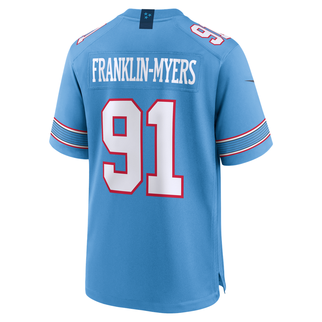 Tennessee Titans John Franklin - Myers Nike Light Blue Game product image 3
